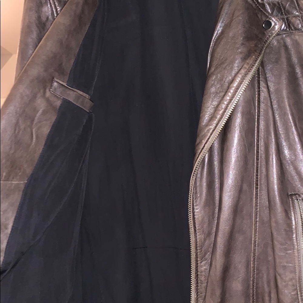 All Saints Real Leather Jacket - Picture 5 of 5